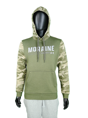 MENS RIVAL FLEECE HOOD WITH CAMO